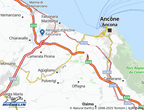 MICHELIN Casine map - ViaMichelin
