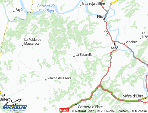 Mappa MICHELIN La Fatarella - ViaMichelin