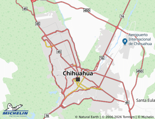 Mappa MICHELIN San Carlos - ViaMichelin
