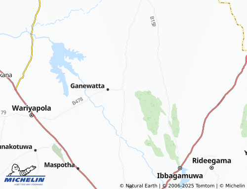 Mappa MICHELIN Hiripitiya - ViaMichelin