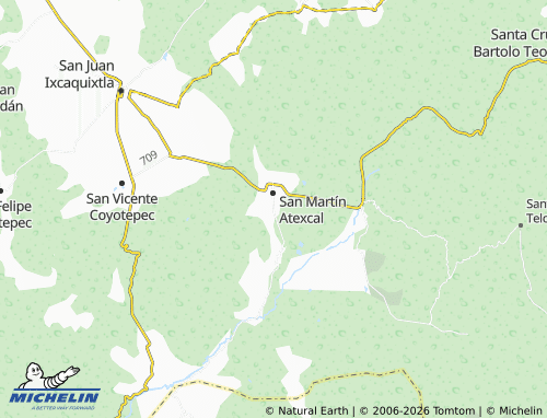 MICHELIN Cruz Verde map - ViaMichelin