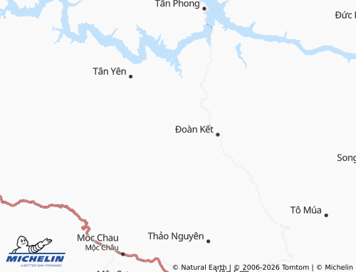 MICHELIN Tà Lai map - ViaMichelin