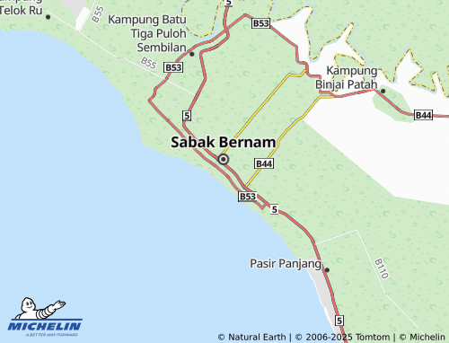 MICHELIN Taman Bedena 2 map - ViaMichelin