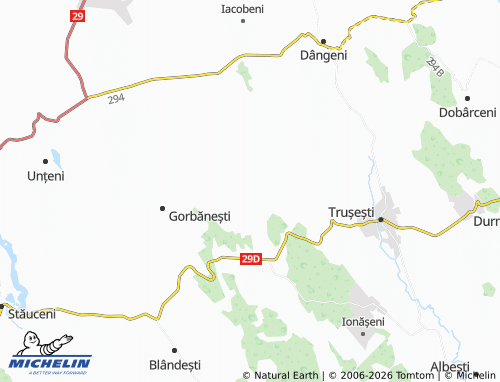 Mappa MICHELIN Socrujeni - ViaMichelin