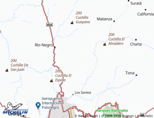 Mapa MICHELIN El Aburrido - ViaMichelin