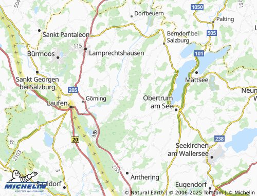 Mapa MICHELIN Kleinbergl - ViaMichelin