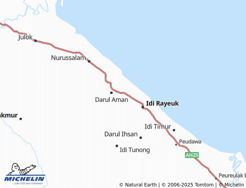 MICHELIN Kuta Lawah map - ViaMichelin