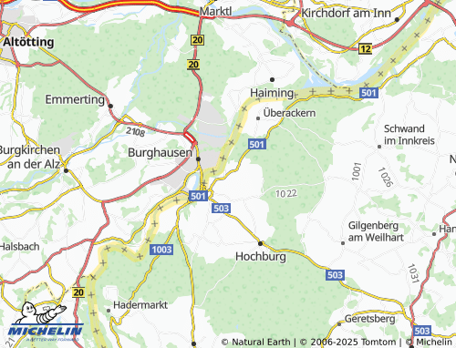 MICHELIN Duttendorf map - ViaMichelin