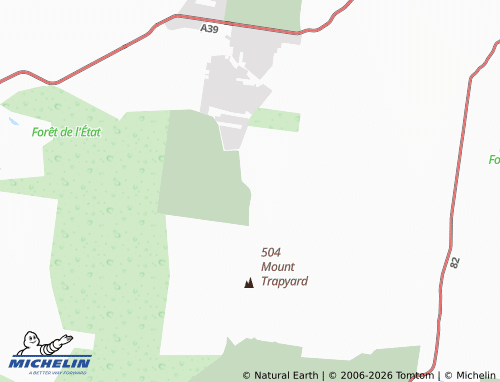 Mapa MICHELIN Woondul - ViaMichelin