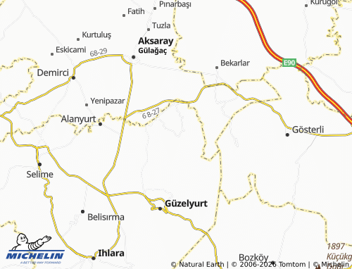 Mappa MICHELIN Bozcayurt - ViaMichelin