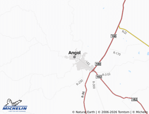MICHELIN-Landkarte Angol - ViaMichelin