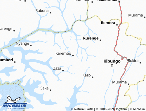 MICHELIN-Landkarte Karembo - ViaMichelin