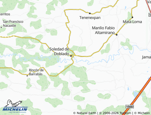 Mapa MICHELIN El Cerrito - ViaMichelin