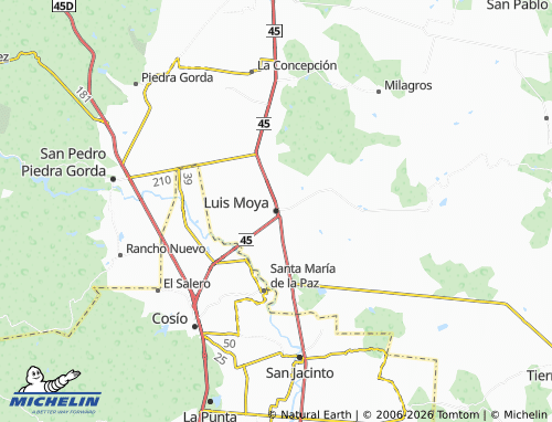 Carte MICHELIN Luis Moya - ViaMichelin