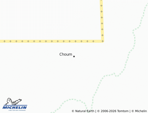 Mappa MICHELIN Choum - ViaMichelin