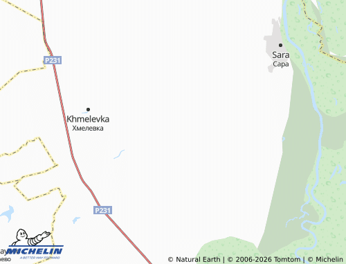 MICHELIN-Landkarte Tsypovka - ViaMichelin