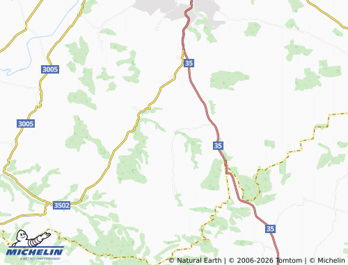 MICHELIN-Landkarte Ralevo - ViaMichelin