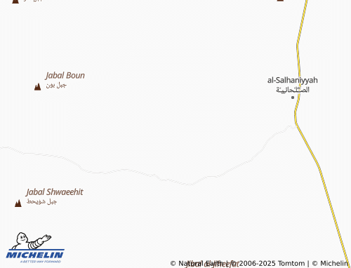 Carte MICHELIN al-Buraqiyyah - ViaMichelin