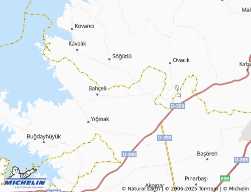 MICHELIN Düğer map - ViaMichelin