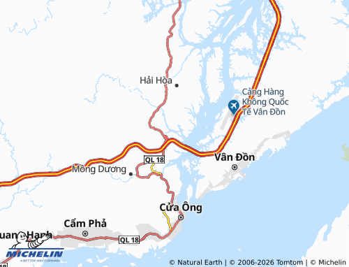 Mapa MICHELIN Cẩm Hải - ViaMichelin