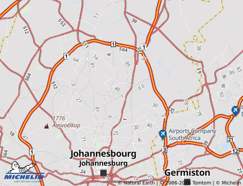 Mapa MICHELIN Simba - ViaMichelin