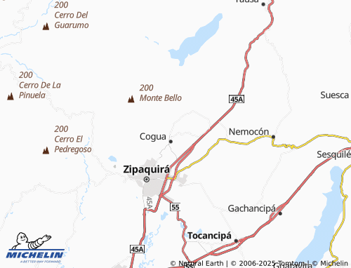 MICHELIN Susagua Alta map - ViaMichelin