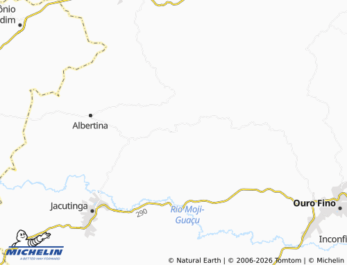 Mapa MICHELIN São Sebastião dos Robertos - ViaMichelin