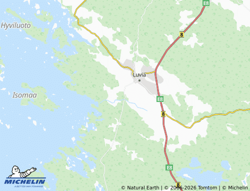 MICHELIN Hanninkylä map - ViaMichelin