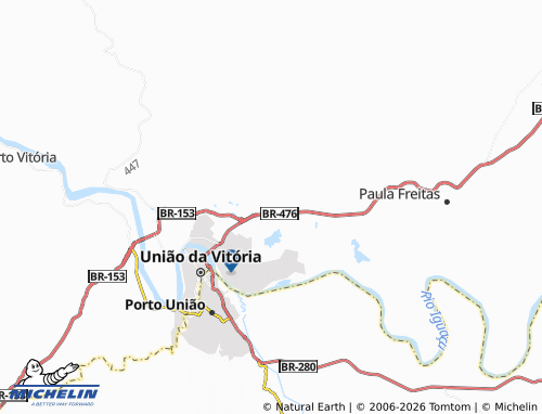 Mapa MICHELIN Nossa Senhora das Graças - ViaMichelin