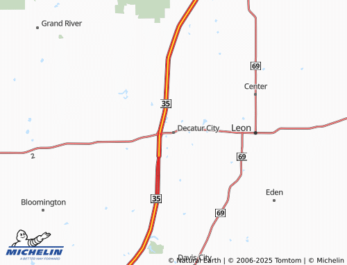MICHELIN Decatur City map - ViaMichelin