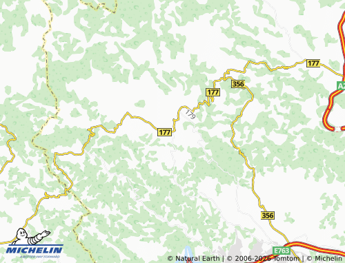 Mapa MICHELIN Pranjani - ViaMichelin