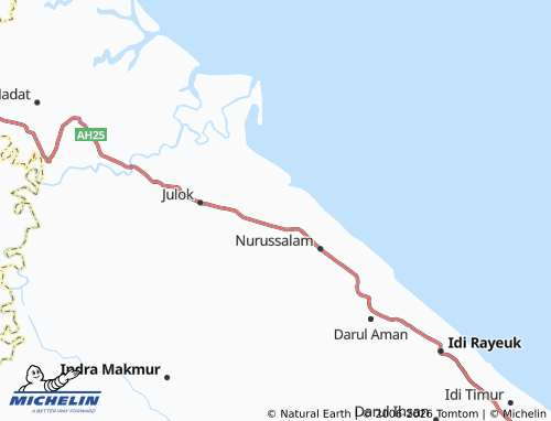 MICHELIN Asan Tanjung map - ViaMichelin