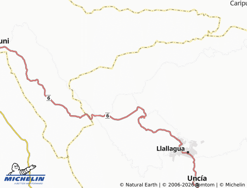 Mapa MICHELIN Jachojo - ViaMichelin