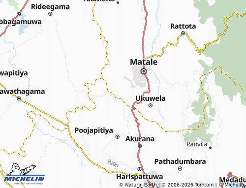 Mappa MICHELIN Dombagasdeniya - ViaMichelin