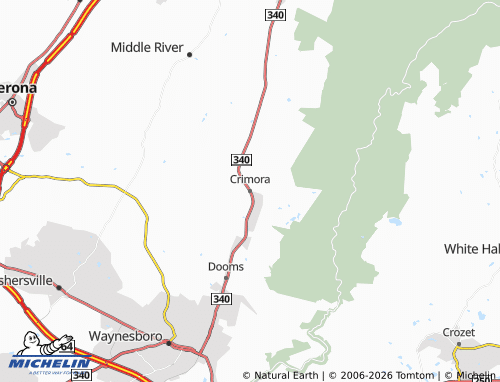 Mappa MICHELIN Crimora - ViaMichelin
