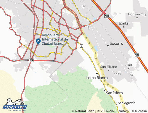MICHELIN Villa del Solar map - ViaMichelin