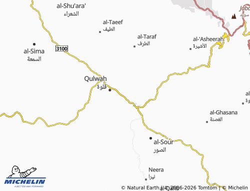 MICHELIN-Landkarte al-Naseem - ViaMichelin