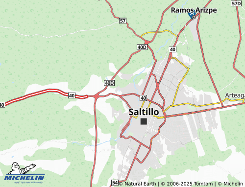 MICHELIN San José de Flores map - ViaMichelin
