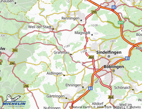 MICHELIN Grafenau map - ViaMichelin