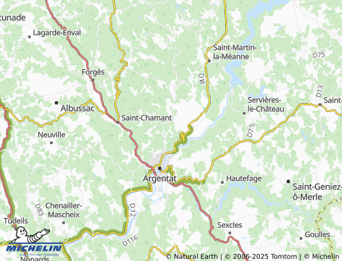 Carte MICHELIN Aumont - ViaMichelin