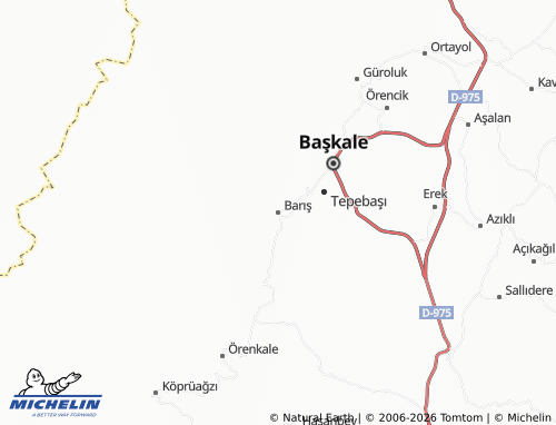 Mapa MICHELIN Barış - ViaMichelin