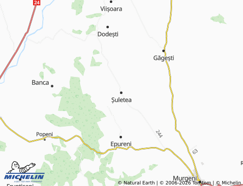 Mappa MICHELIN Șuletea - ViaMichelin