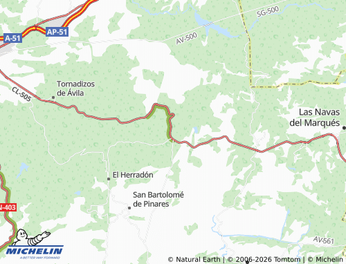MICHELIN La Cañada map - ViaMichelin