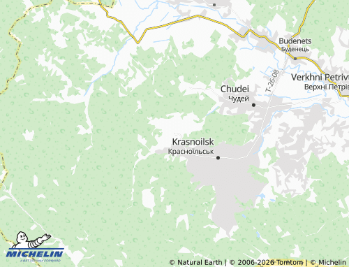 Mappa MICHELIN Stara Krasnoshora - ViaMichelin