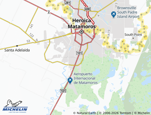 MICHELIN-Landkarte Expofiesta Norte - ViaMichelin