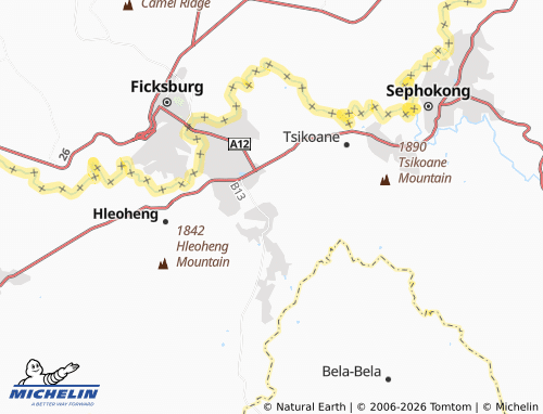 Mappa MICHELIN Mpharane - ViaMichelin