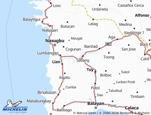 MICHELIN Bilaran map - ViaMichelin