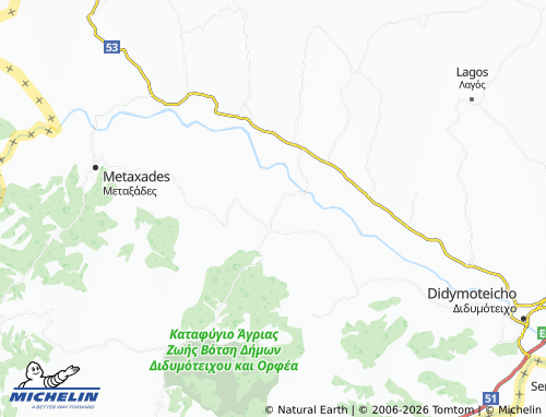 Carte MICHELIN Vrysika - ViaMichelin