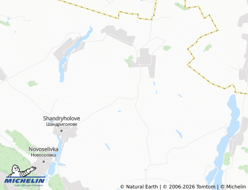 Mappa MICHELIN Zelena Dolyna - ViaMichelin