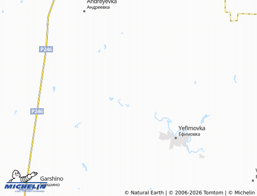 MICHELIN-Landkarte Fedorovka - ViaMichelin